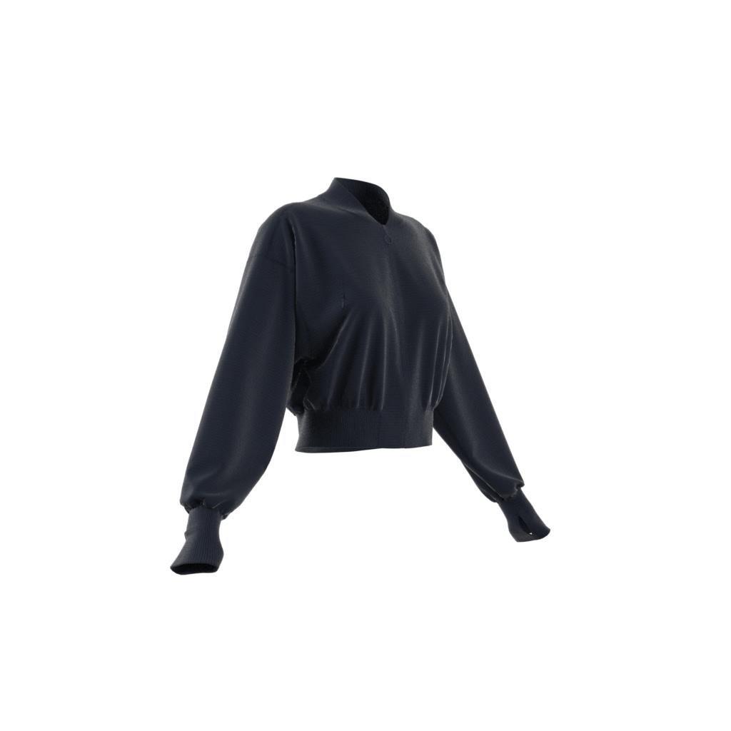All Szn Rib Track Jacket, Blue, A901_ONE, large image number 10