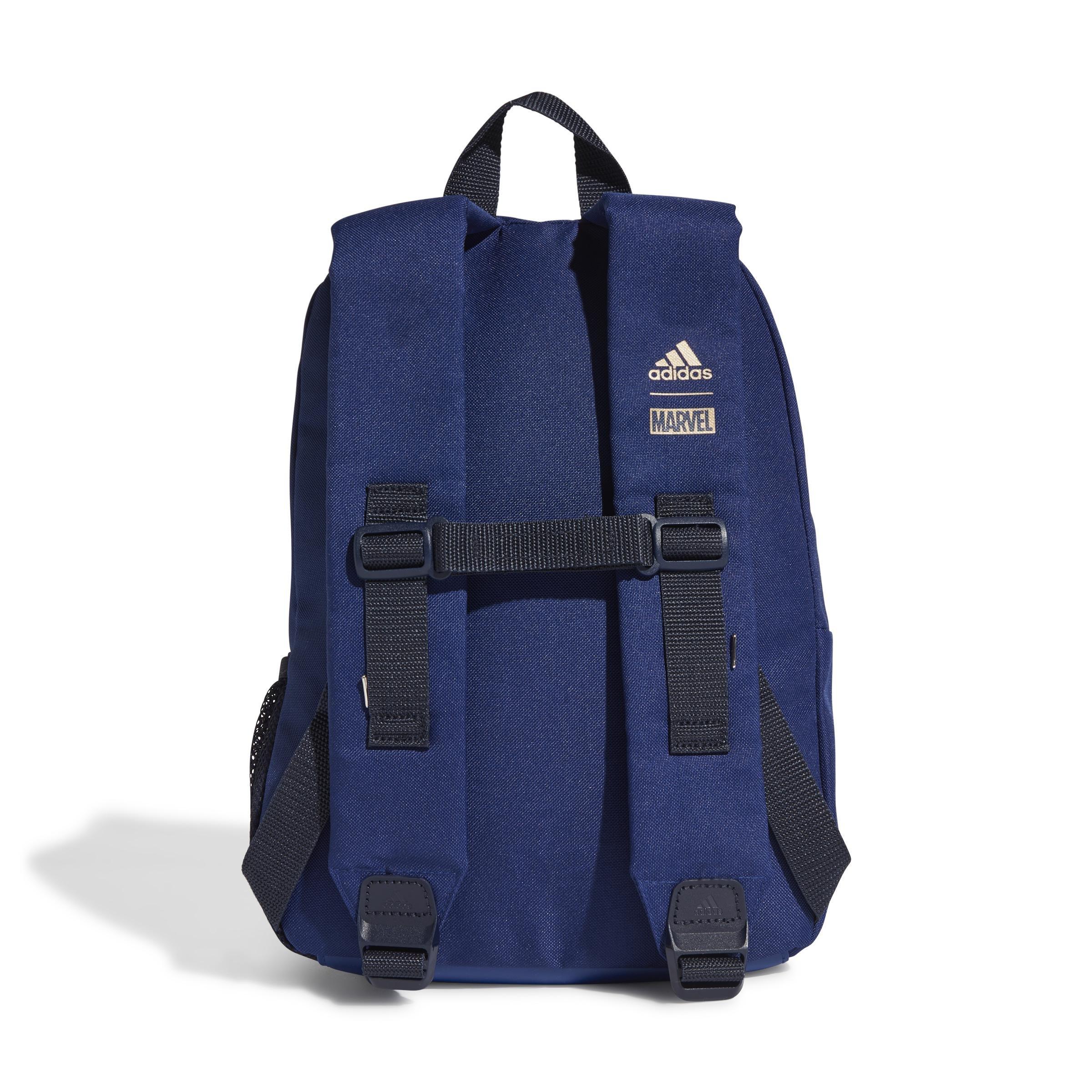 Unisex Kids adidas Marvel Avengers Backpack, Blue, A901_ONE, large image number 3