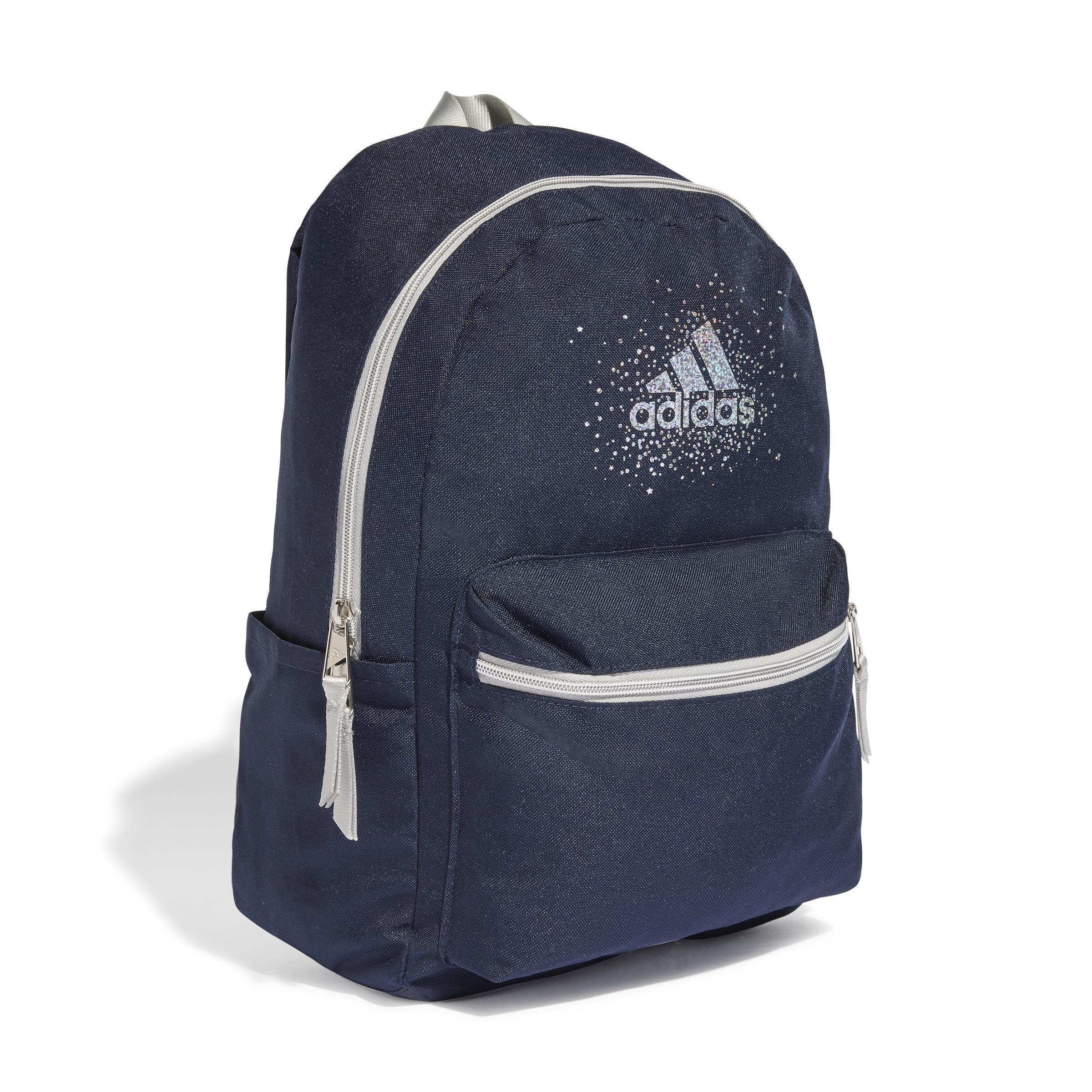 Kids Winter Glam Backpack, Blue, A901_ONE, large image number 0