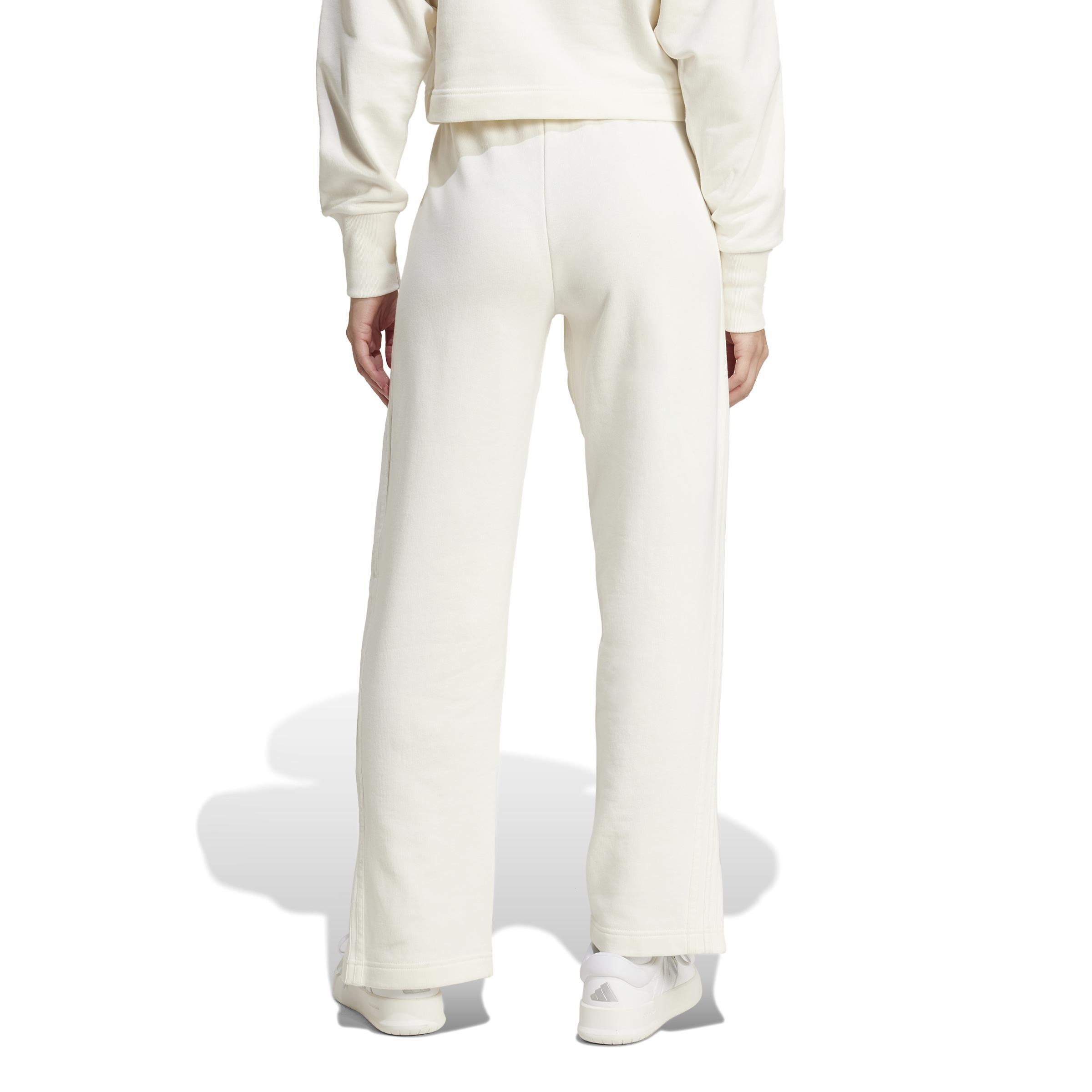 ALL SZN French Terry 3-Stripes Straight Leg Joggers, White, , large image number 2