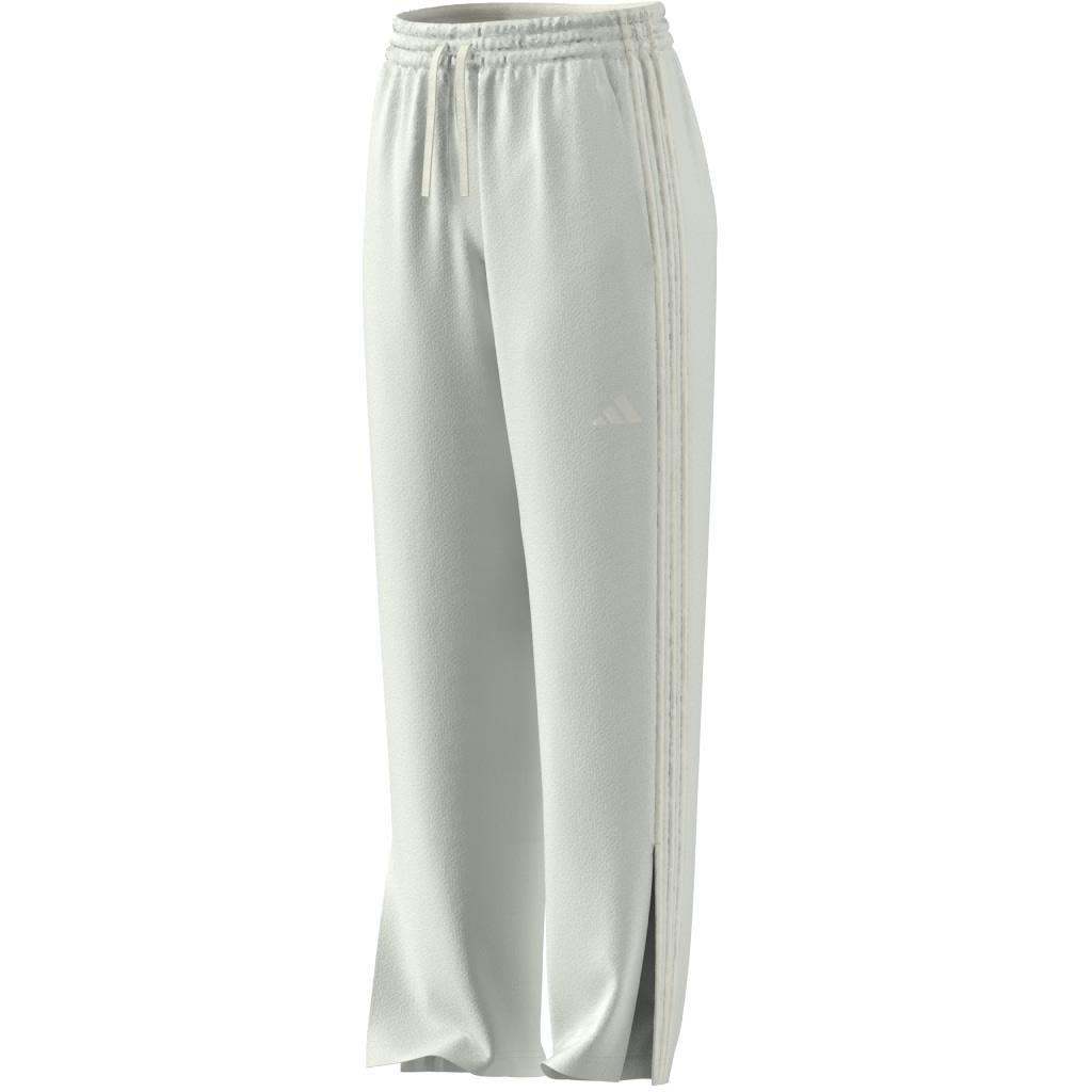 ALL SZN French Terry 3-Stripes Straight Leg Joggers, White, , large image number 5