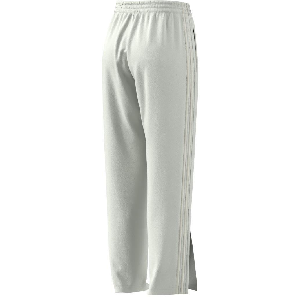 ALL SZN French Terry 3-Stripes Straight Leg Joggers, White, , large image number 7