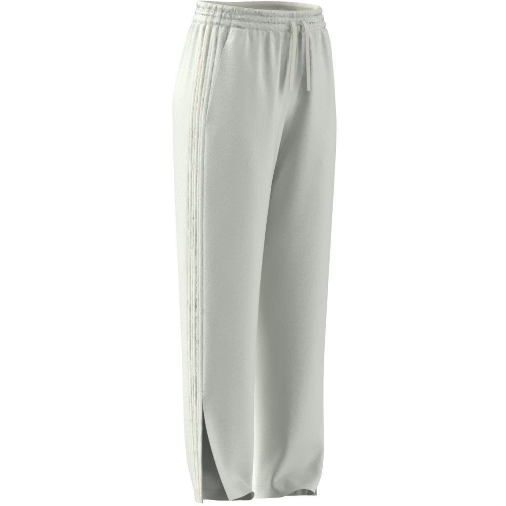 ALL SZN French Terry 3-Stripes Straight Leg Joggers, White, , large image number 8