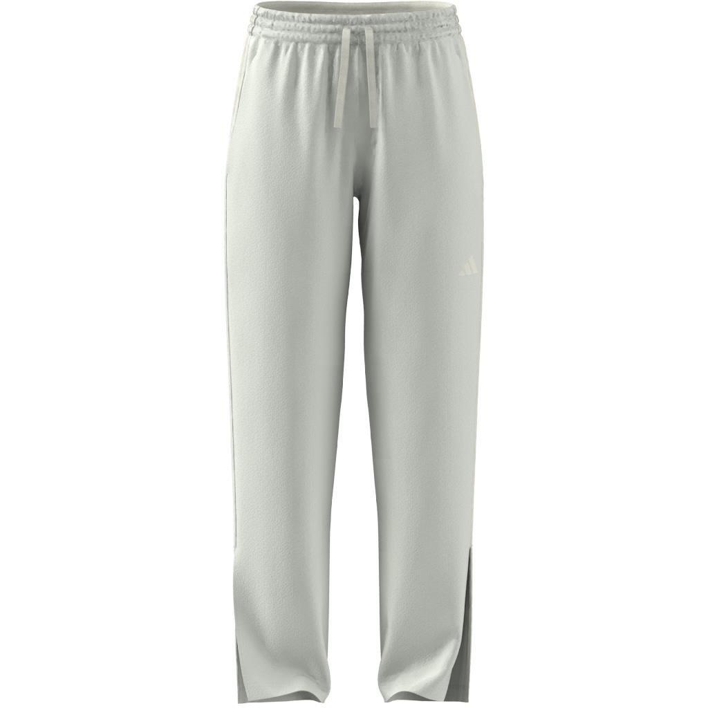 ALL SZN French Terry 3-Stripes Straight Leg Joggers, White, , large image number 9