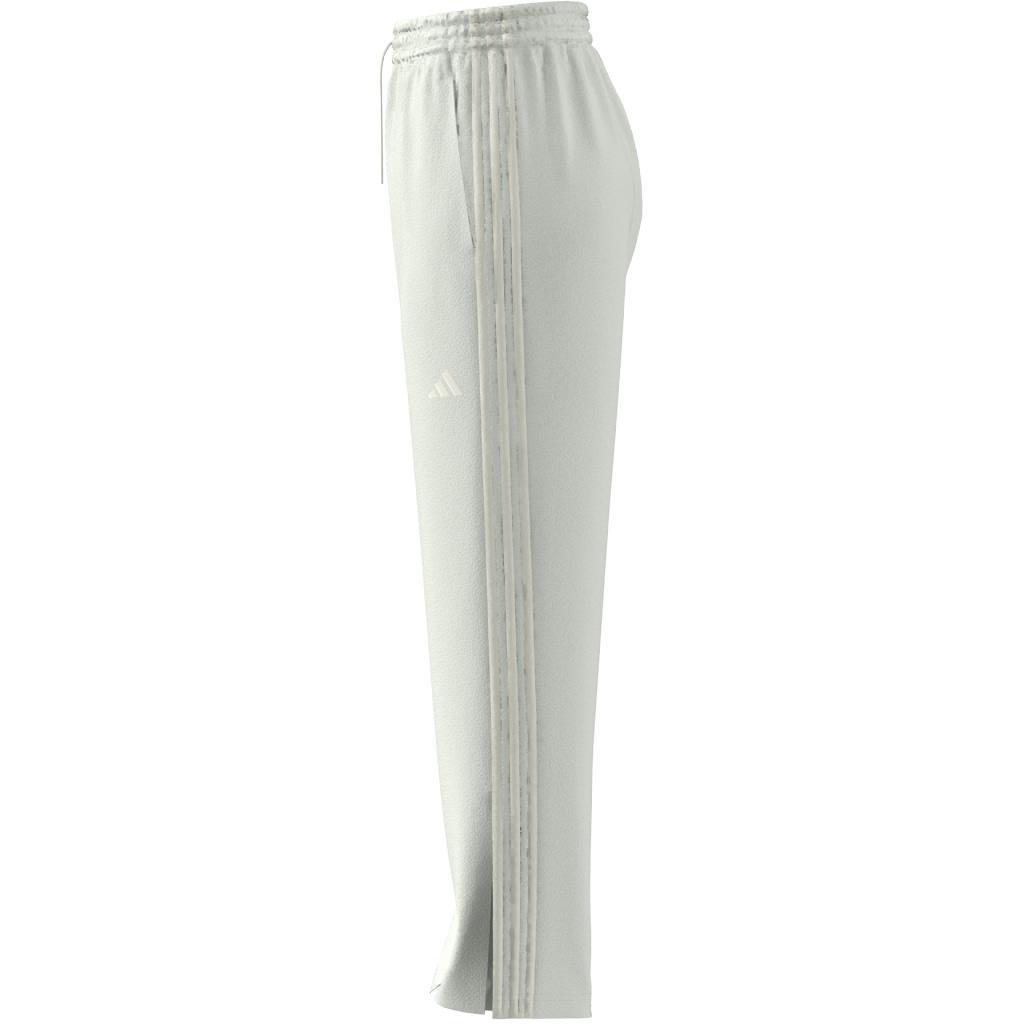 ALL SZN French Terry 3-Stripes Straight Leg Joggers, White, , large image number 14