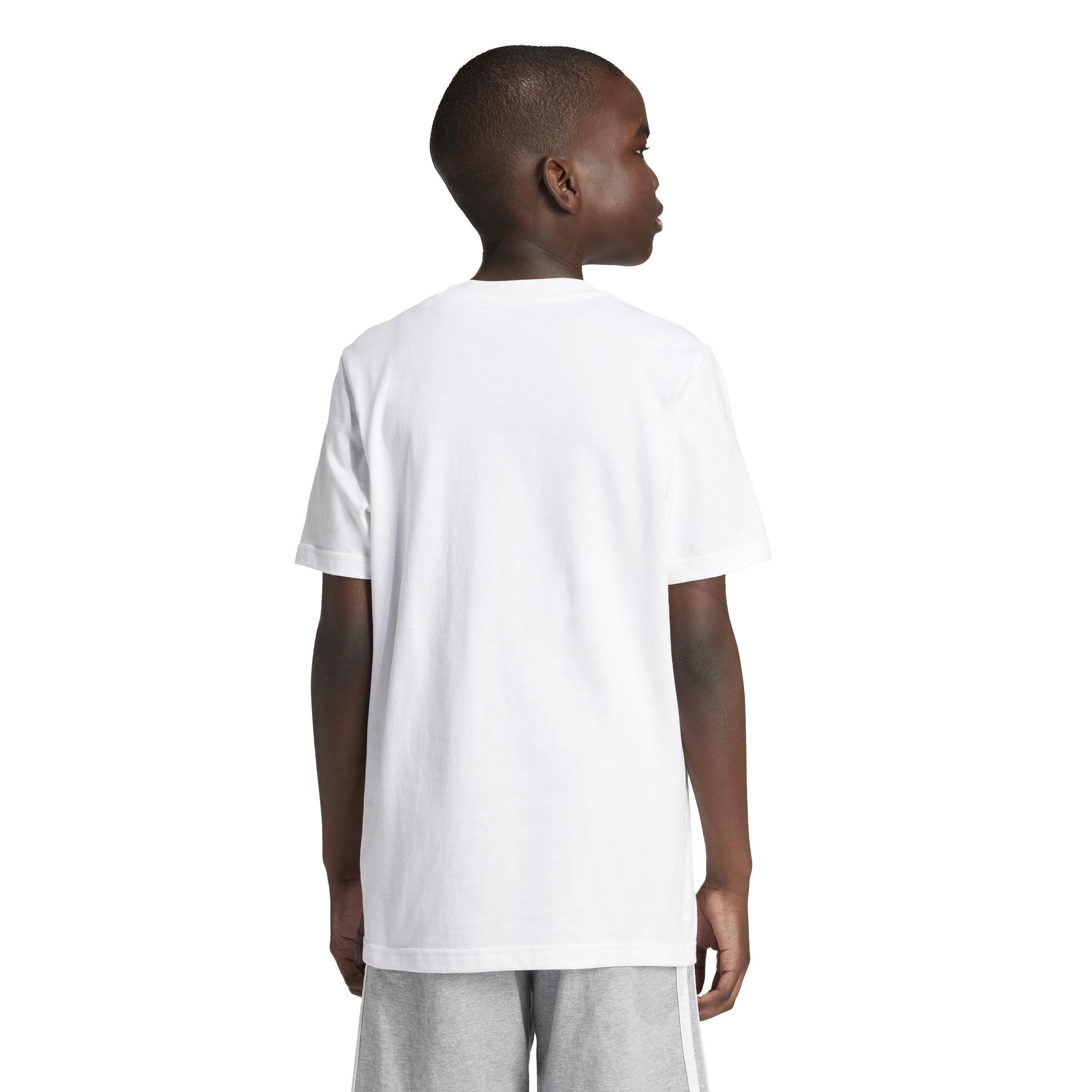 Kids Camo Linear Graphic T-Shirt, White, A901_ONE, large image number 3