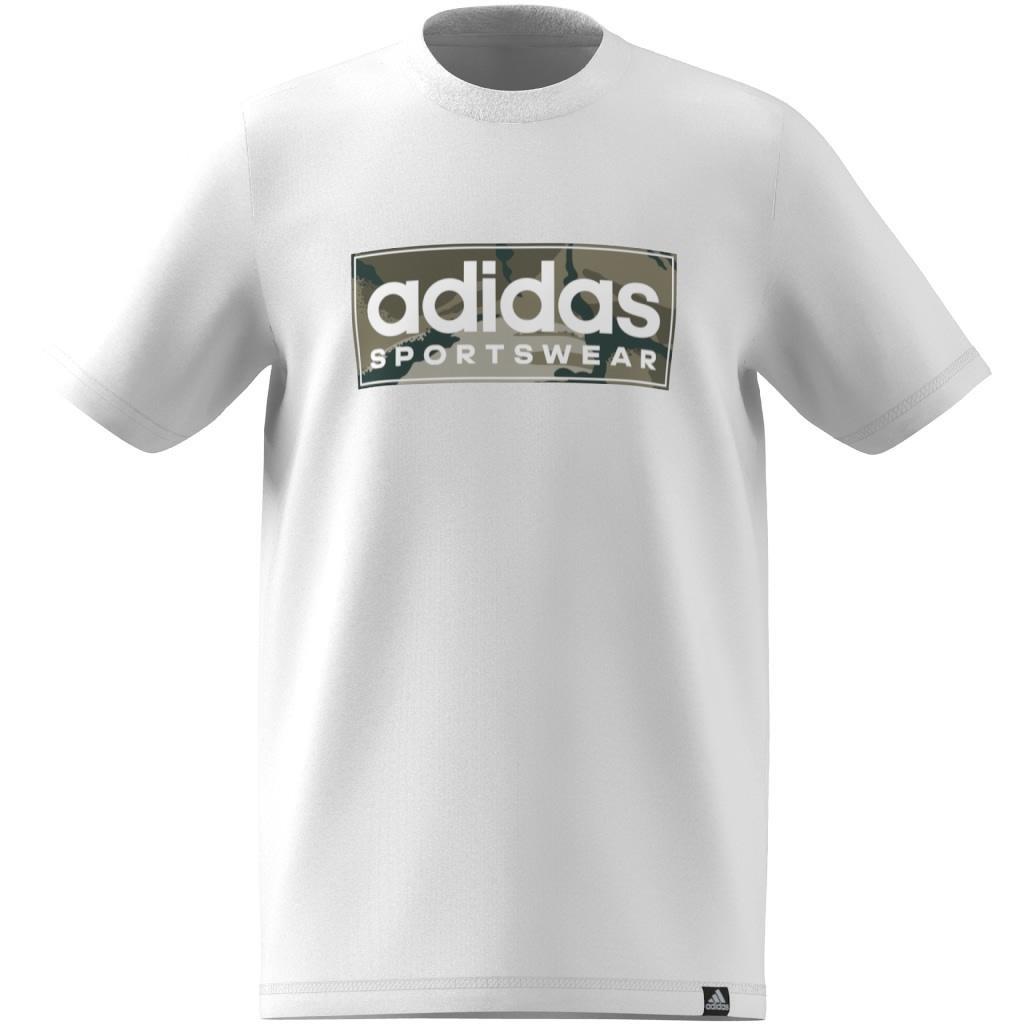 Kids Camo Linear Graphic T-Shirt, White, A901_ONE, large image number 11