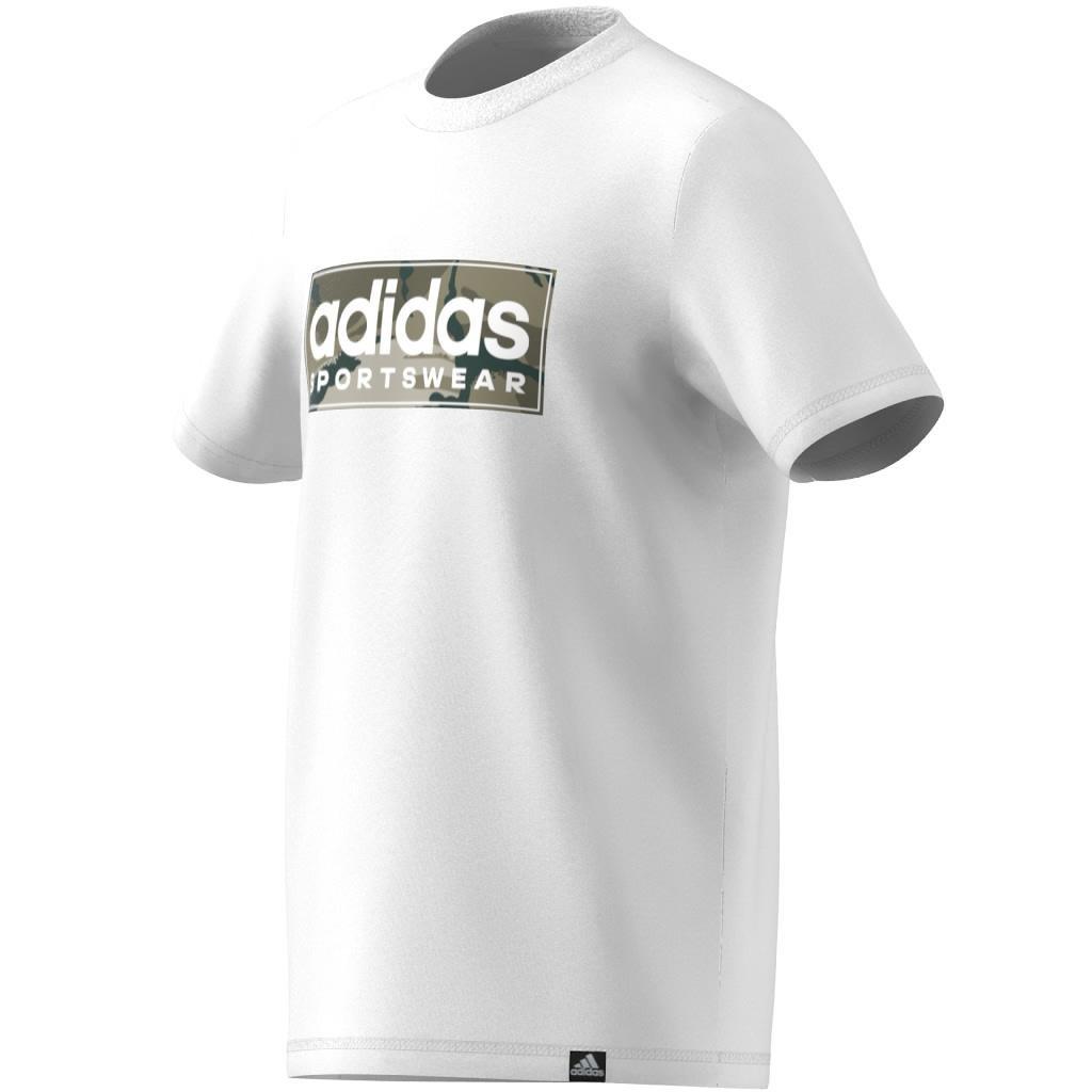 Kids Camo Linear Graphic T-Shirt, White, A901_ONE, large image number 13