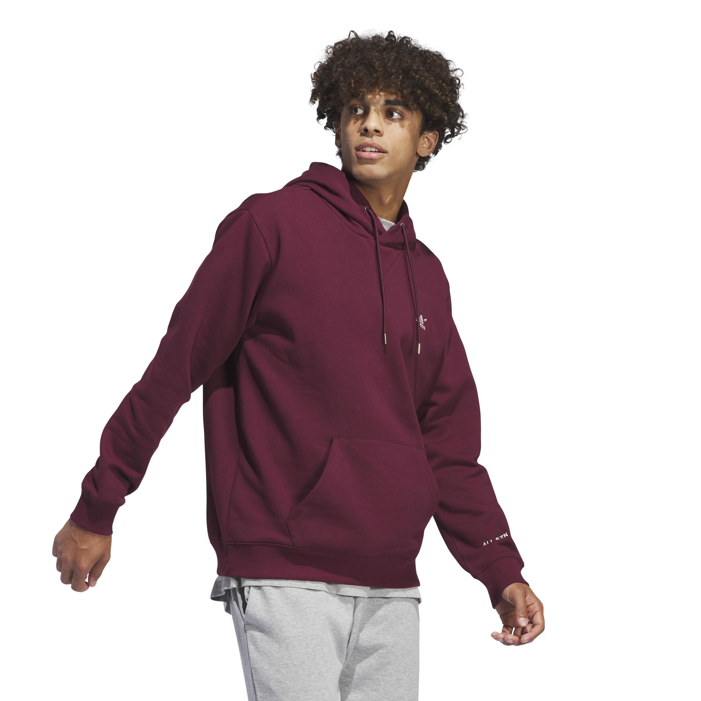 ALL SZN Valentine's Day Hoodie, Red, A901_ONE, large image number 6