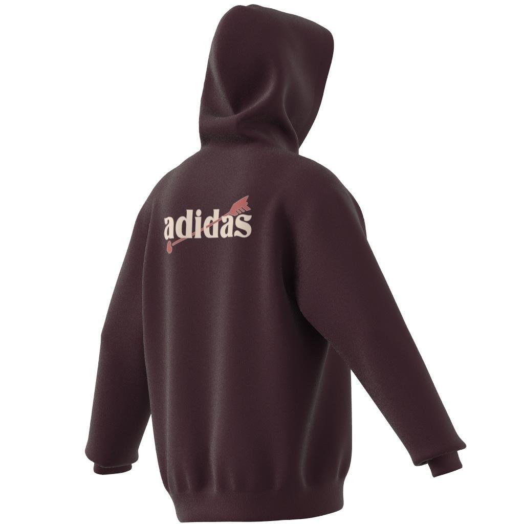 ALL SZN Valentine's Day Hoodie, Red, A901_ONE, large image number 8