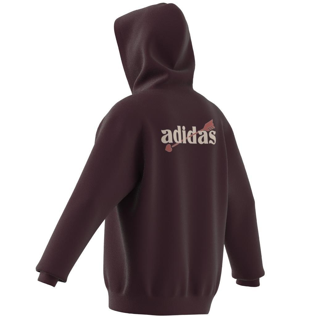 ALL SZN Valentine's Day Hoodie, Red, A901_ONE, large image number 10