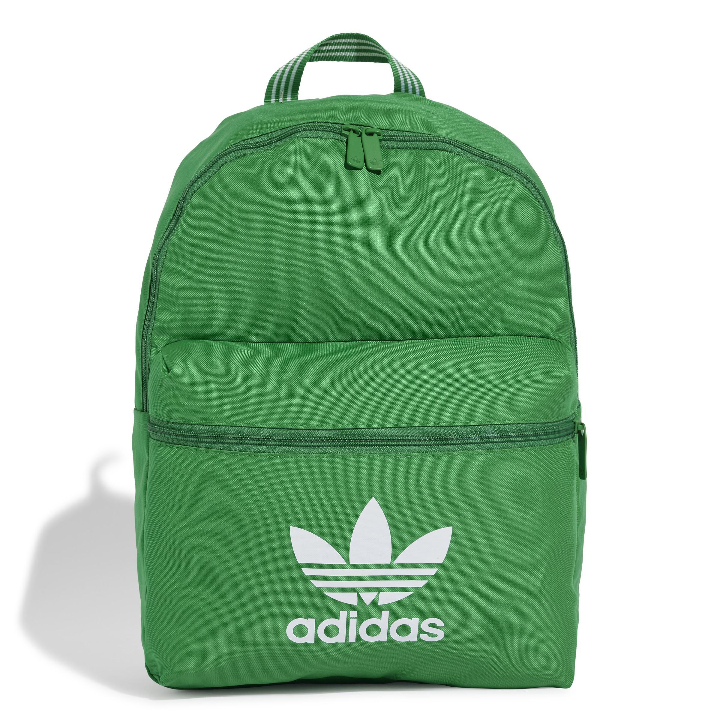 Unisex Adicolor Backpack, Green, A901_ONE, large image number 0