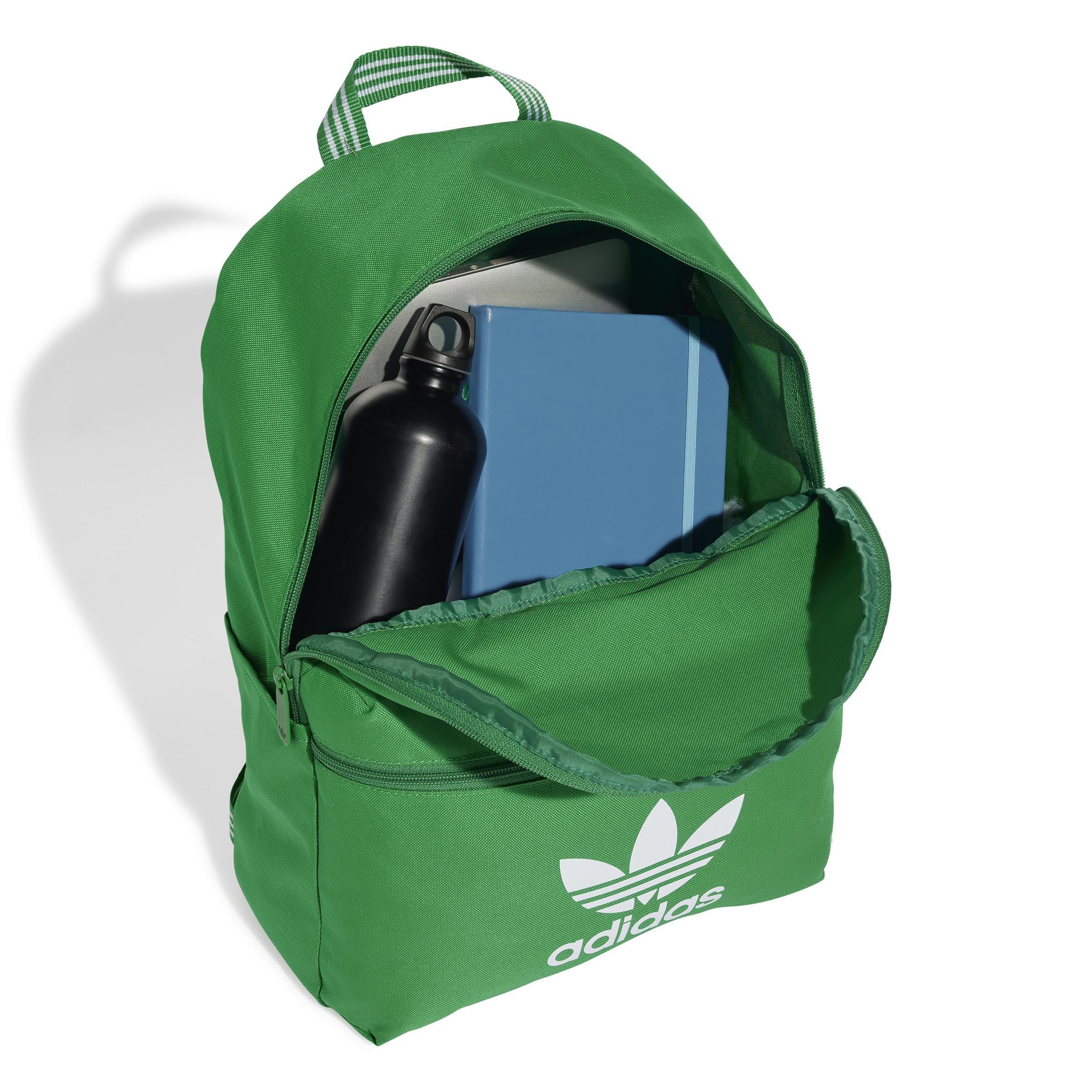 Unisex Adicolor Backpack, Green, A901_ONE, large image number 1