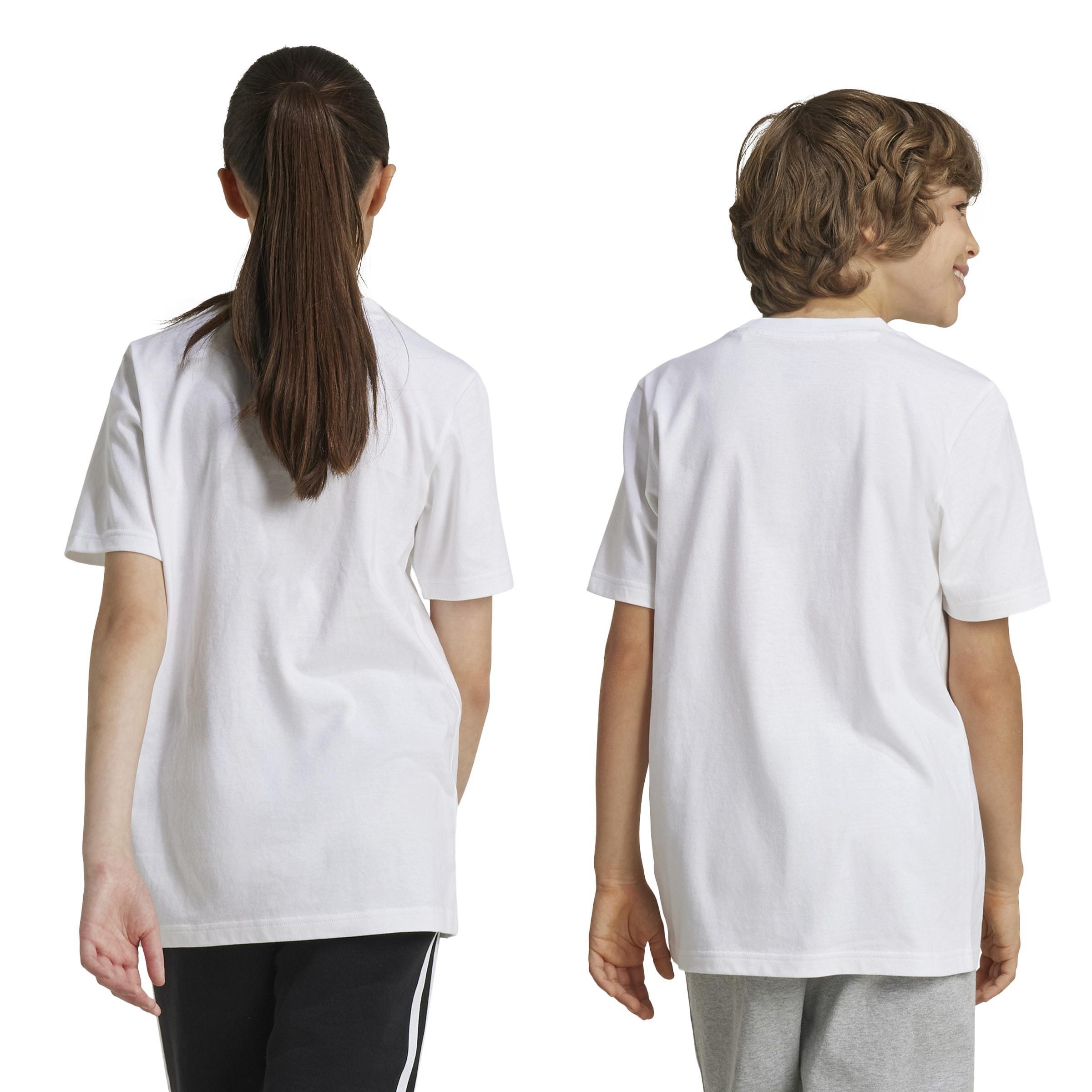 Unisex Positivity Table Graphic T-Shirt, White, A901_ONE, large image number 2