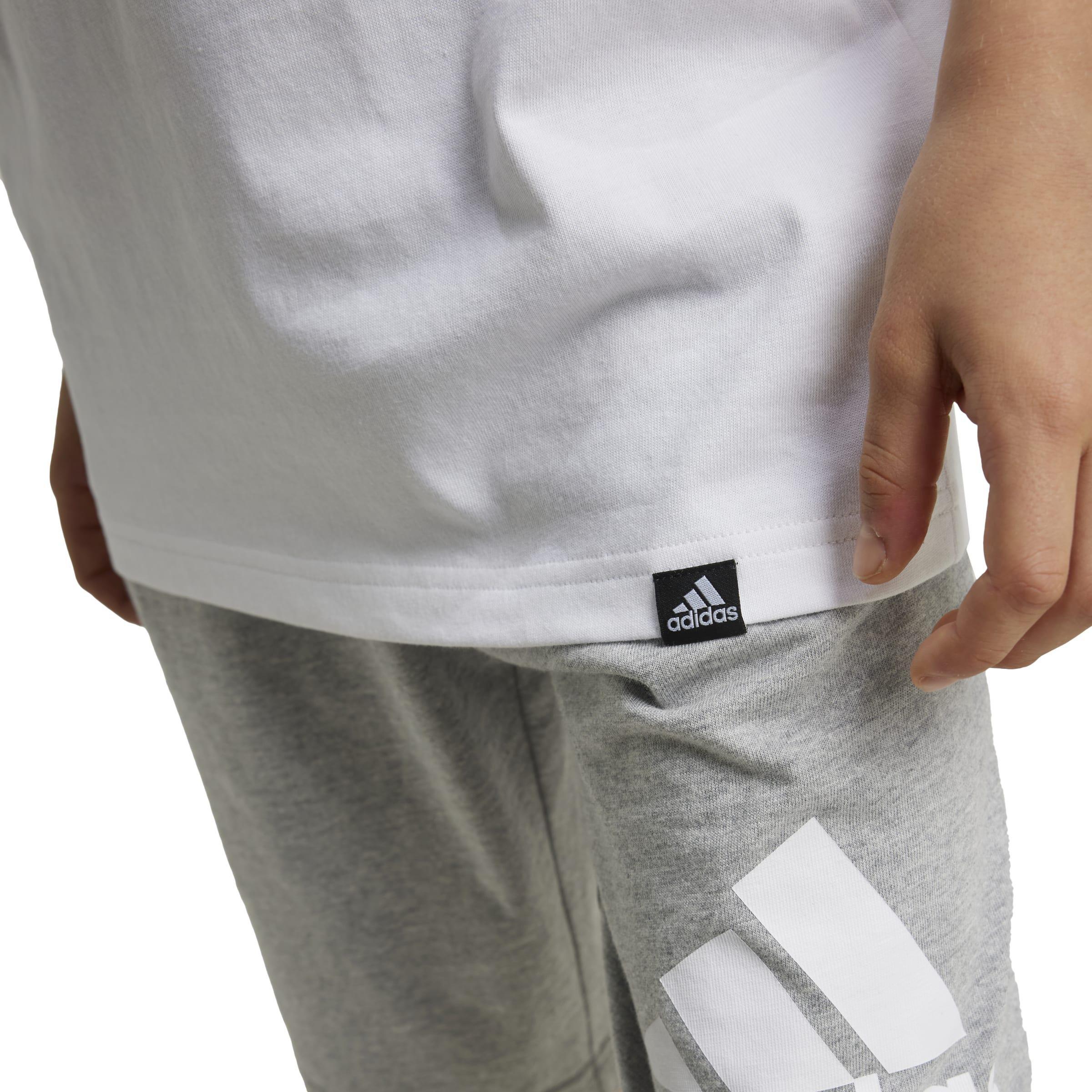 Unisex Positivity Table Graphic T-Shirt, White, A901_ONE, large image number 5