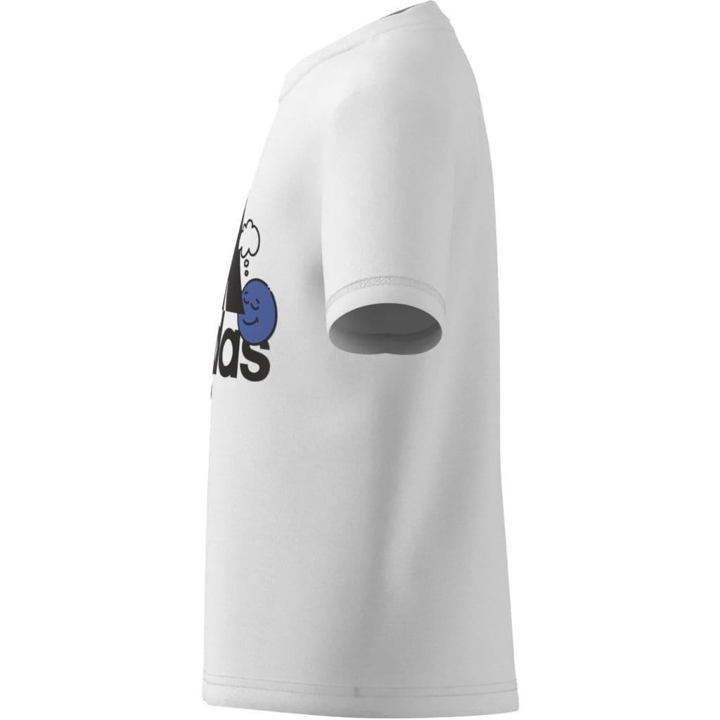 Kids Unisex Positivity Table Graphic T-Shirt, White, A901_ONE, large image number 12