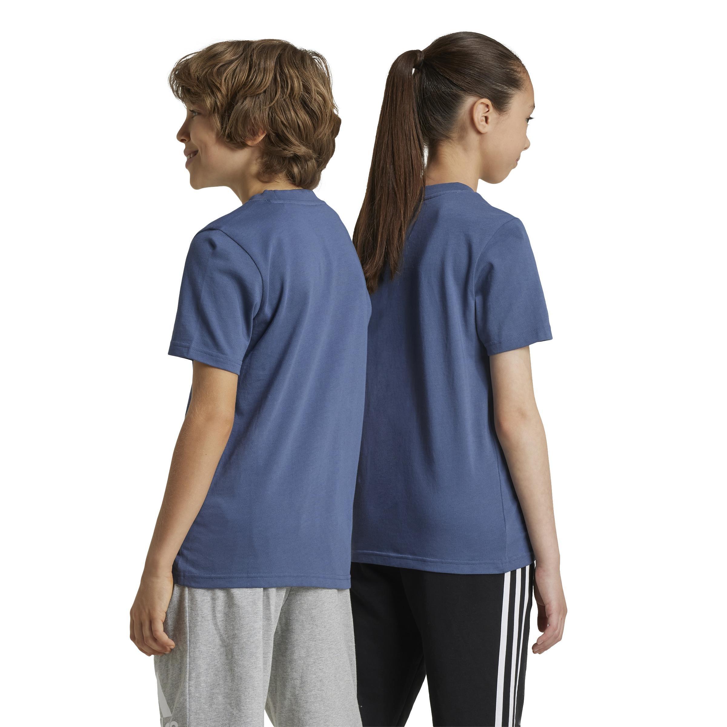 Unisex Kids Graphic T-Shirt, Blue, A901_ONE, large image number 2