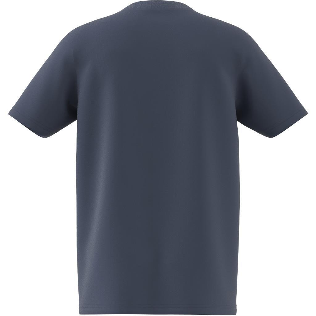 Unisex Kids Graphic T-Shirt, Blue, A901_ONE, large image number 7