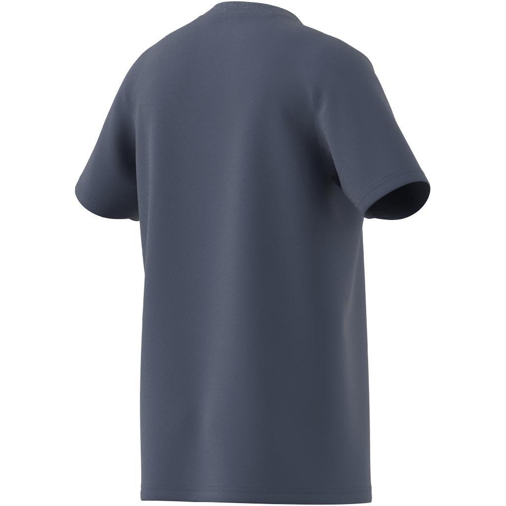 Unisex Kids Graphic T-Shirt, Blue, A901_ONE, large image number 11