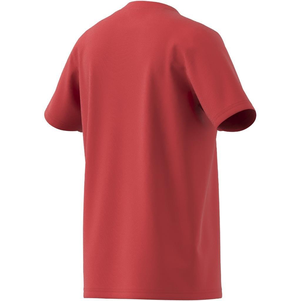 Unisex Kids Training Graphic T-Shirt, Red, , large image number 14