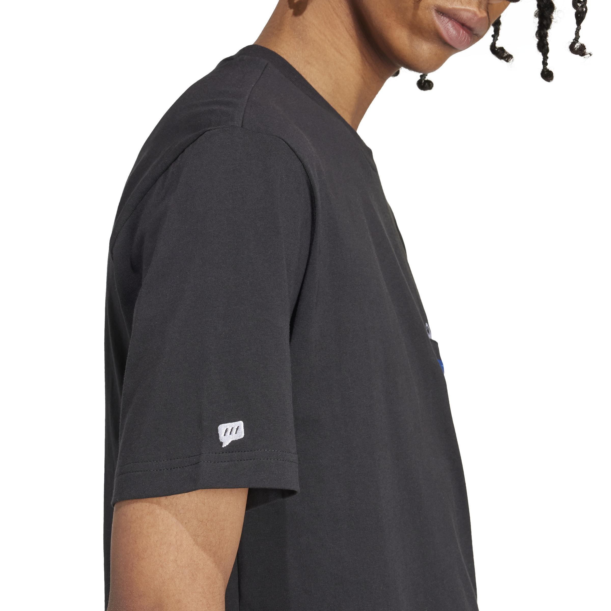 Remoji Pocket Graphic T-Shirt, Multicolour, A901_ONE, large image number 5