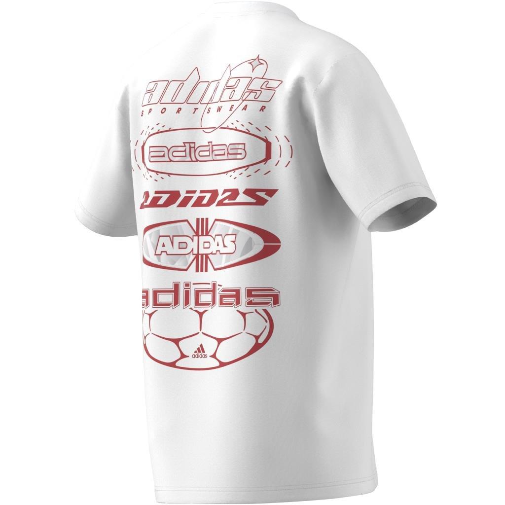 House of Tiro Summer Graphic T-Shirt, White, A901_ONE, large image number 6