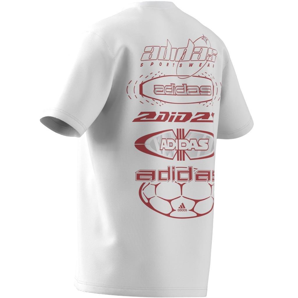 House of Tiro Summer Graphic T-Shirt, White, A901_ONE, large image number 7