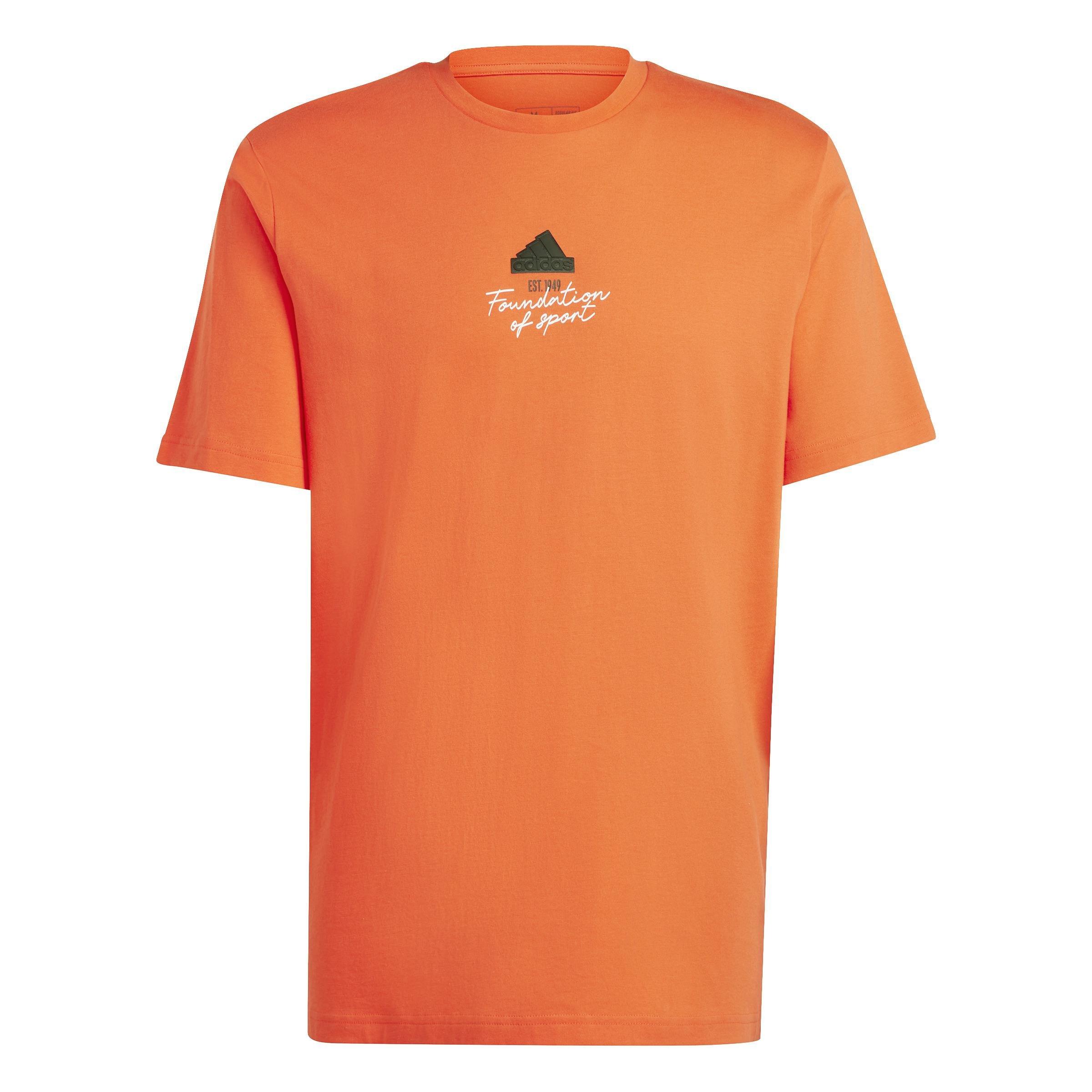 Brand Love Signature Graphic T-Shirt, Orange