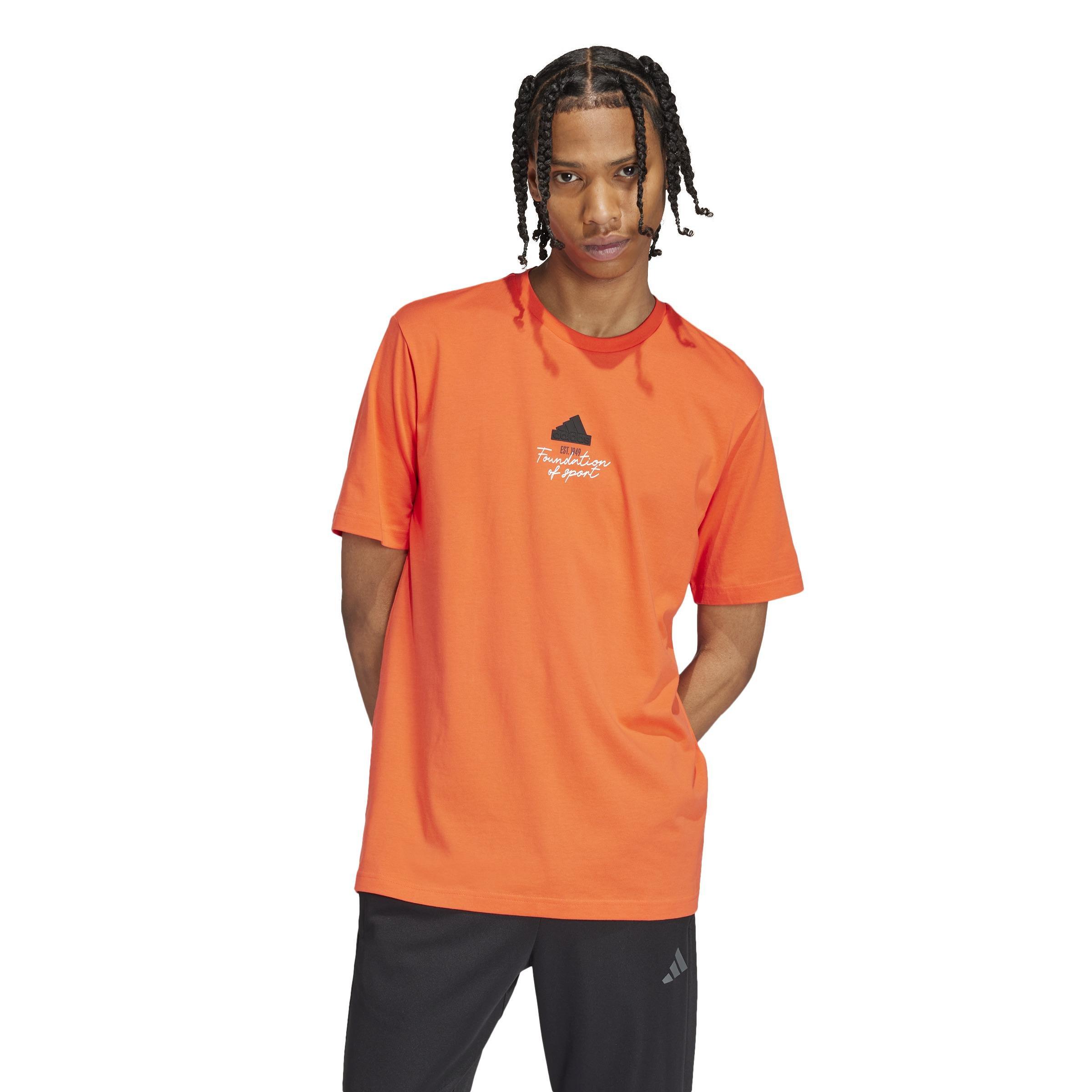 Brand Love Signature Graphic T-Shirt, Orange, A901_ONE, large image number 12
