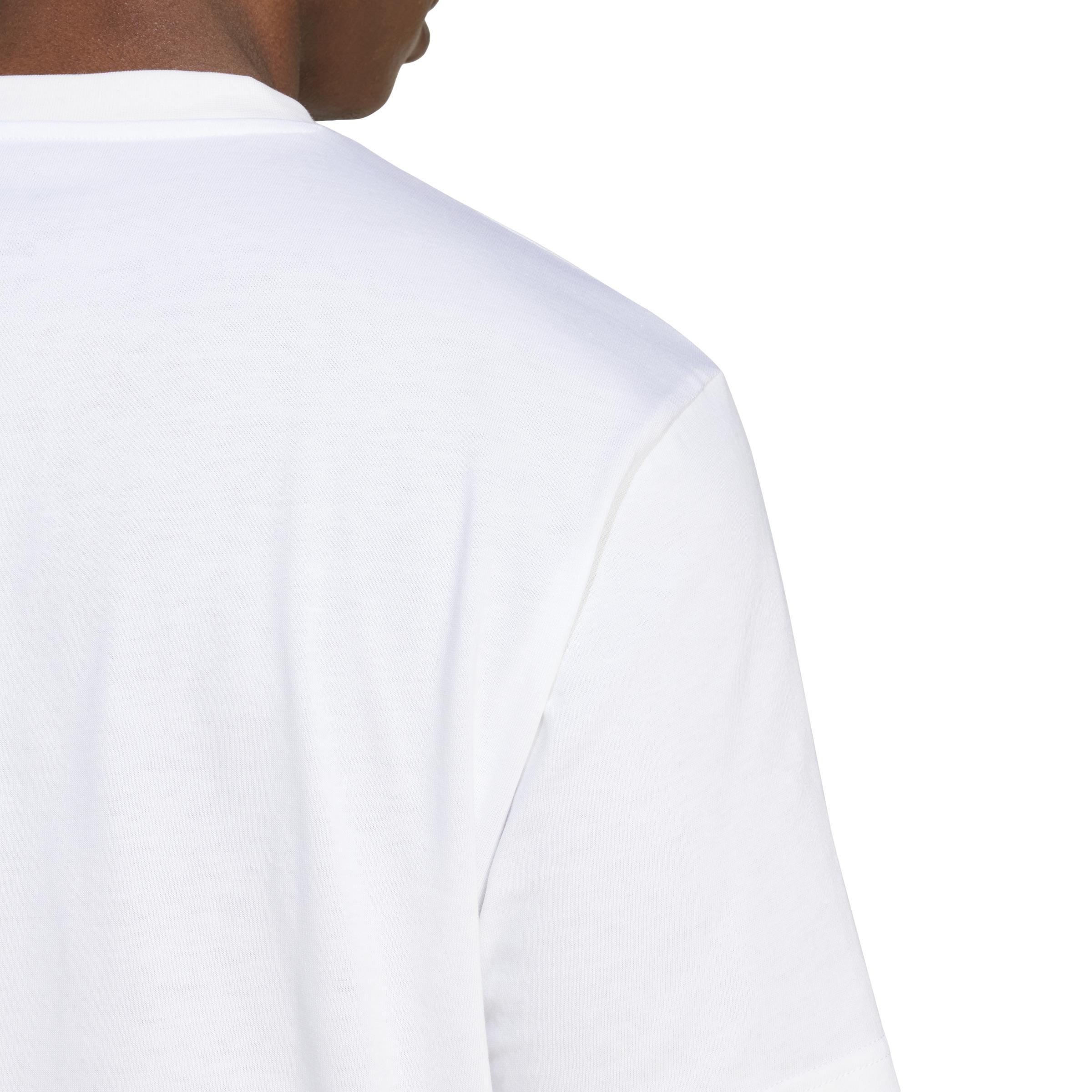 Camo Badge of Sport Graphic T-Shirt, White, , large image number 5