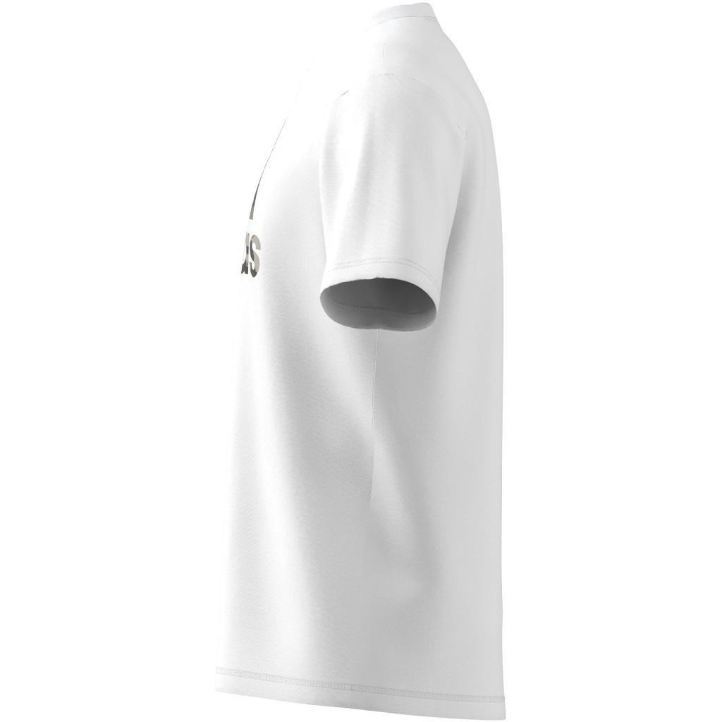Camo Badge of Sport Graphic T-Shirt, White, , large image number 7
