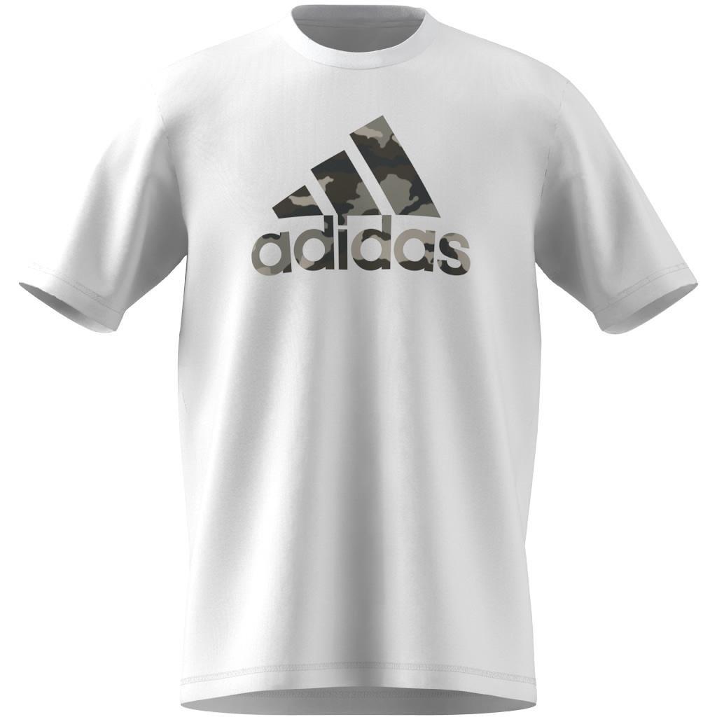 Camo Badge of Sport Graphic T-Shirt, White, , large image number 11