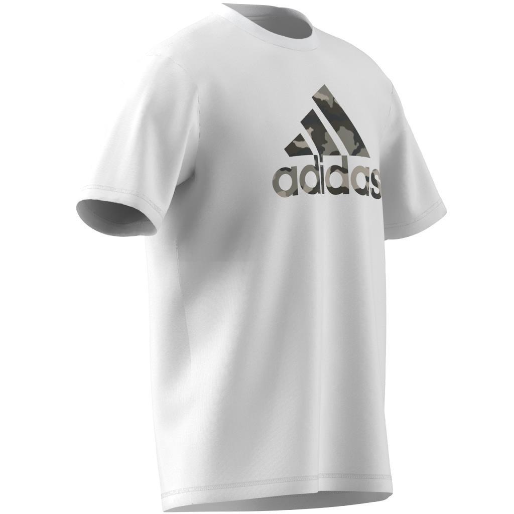 Camo Badge of Sport Graphic T-Shirt, White, , large image number 12