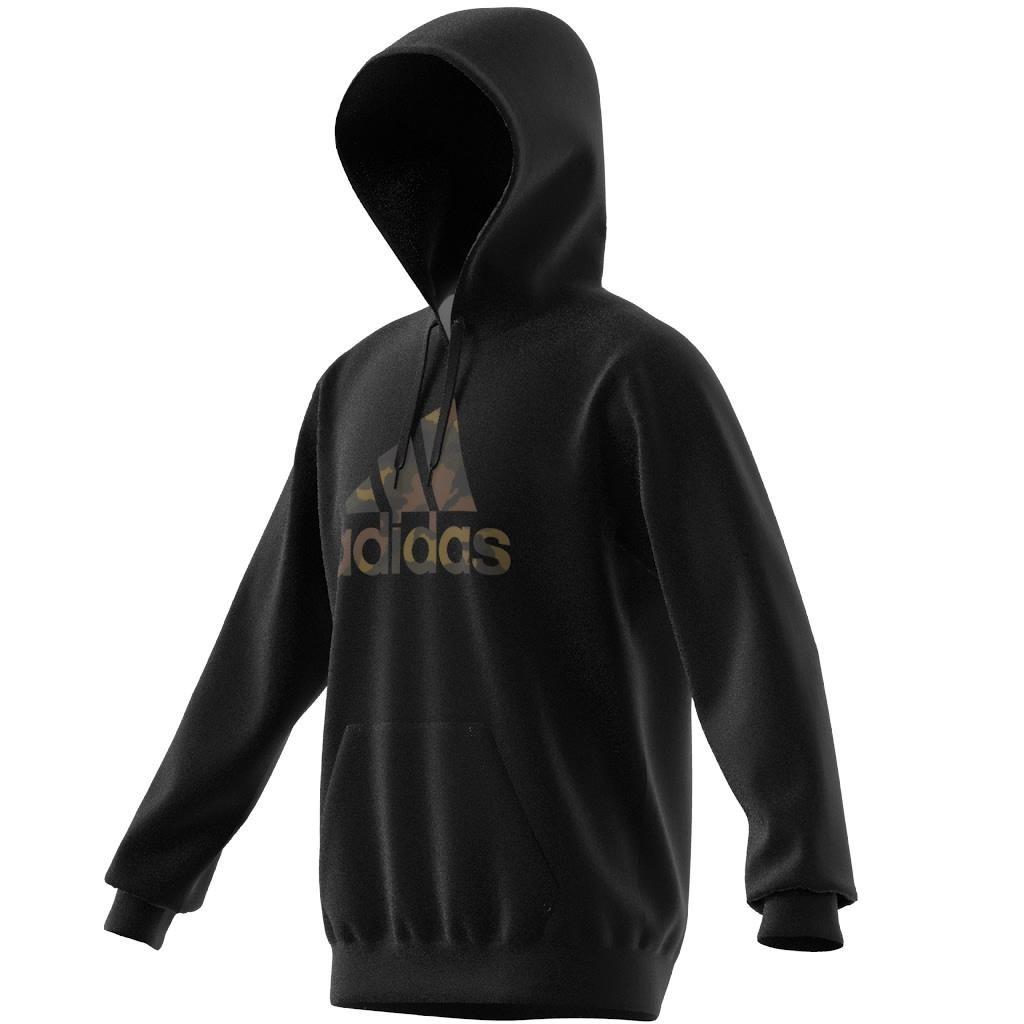 Camo Graphic Hoodie, Black, , large image number 7