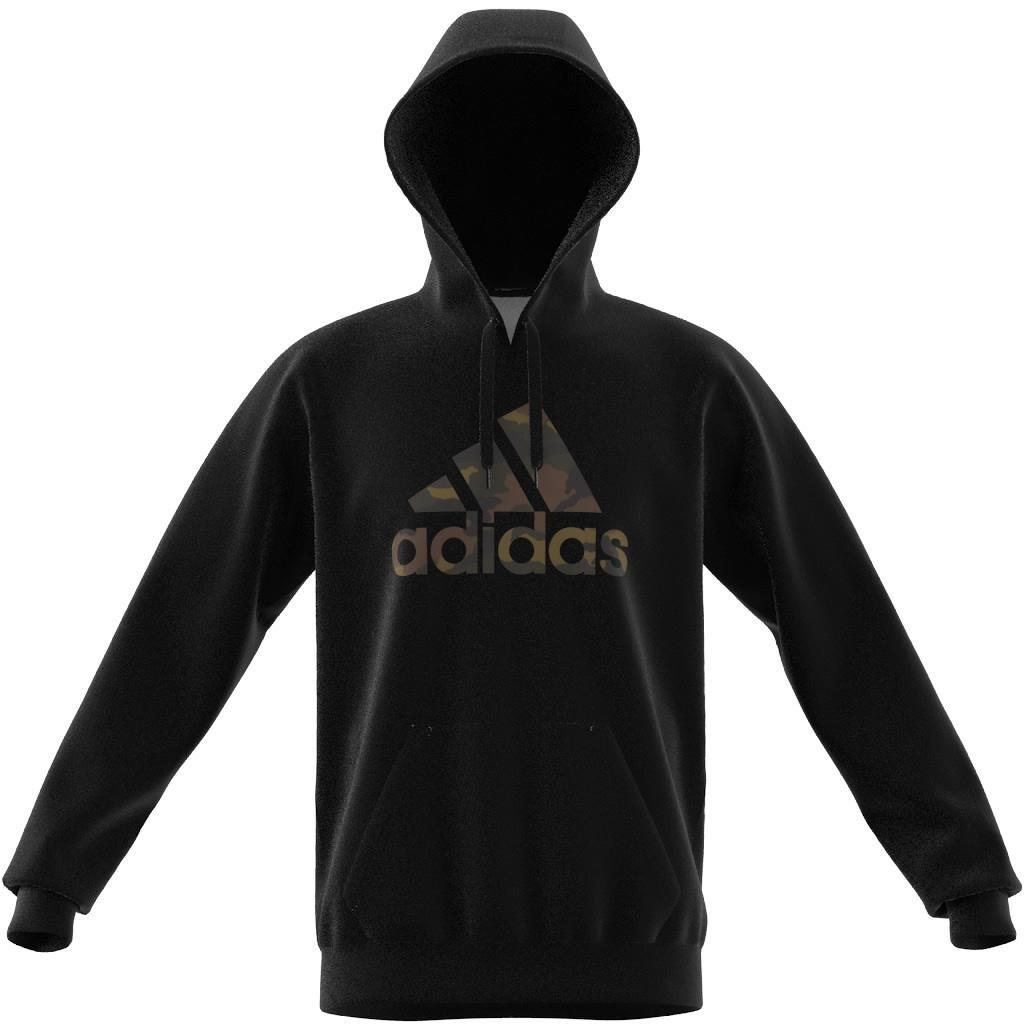 Camo Graphic Hoodie, Black, , large image number 10