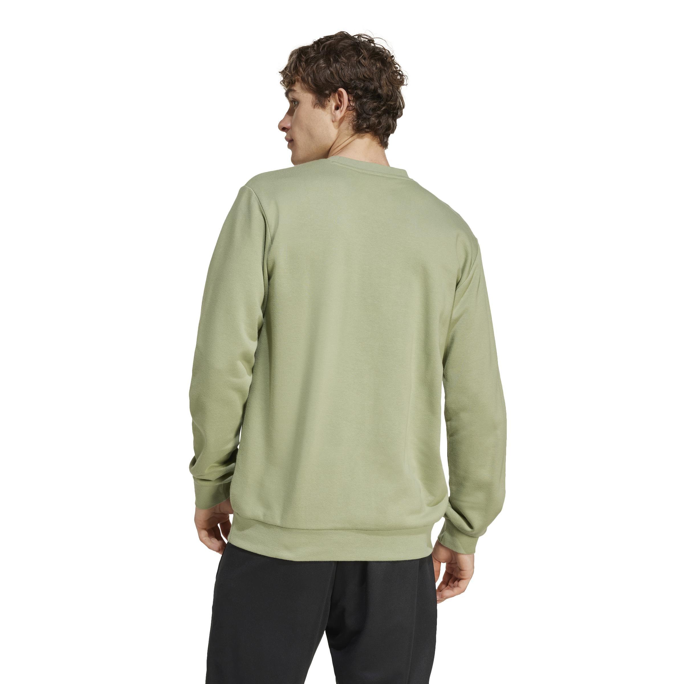 Positivity Graphic Crew Sweatshirt, Green, , large image number 3