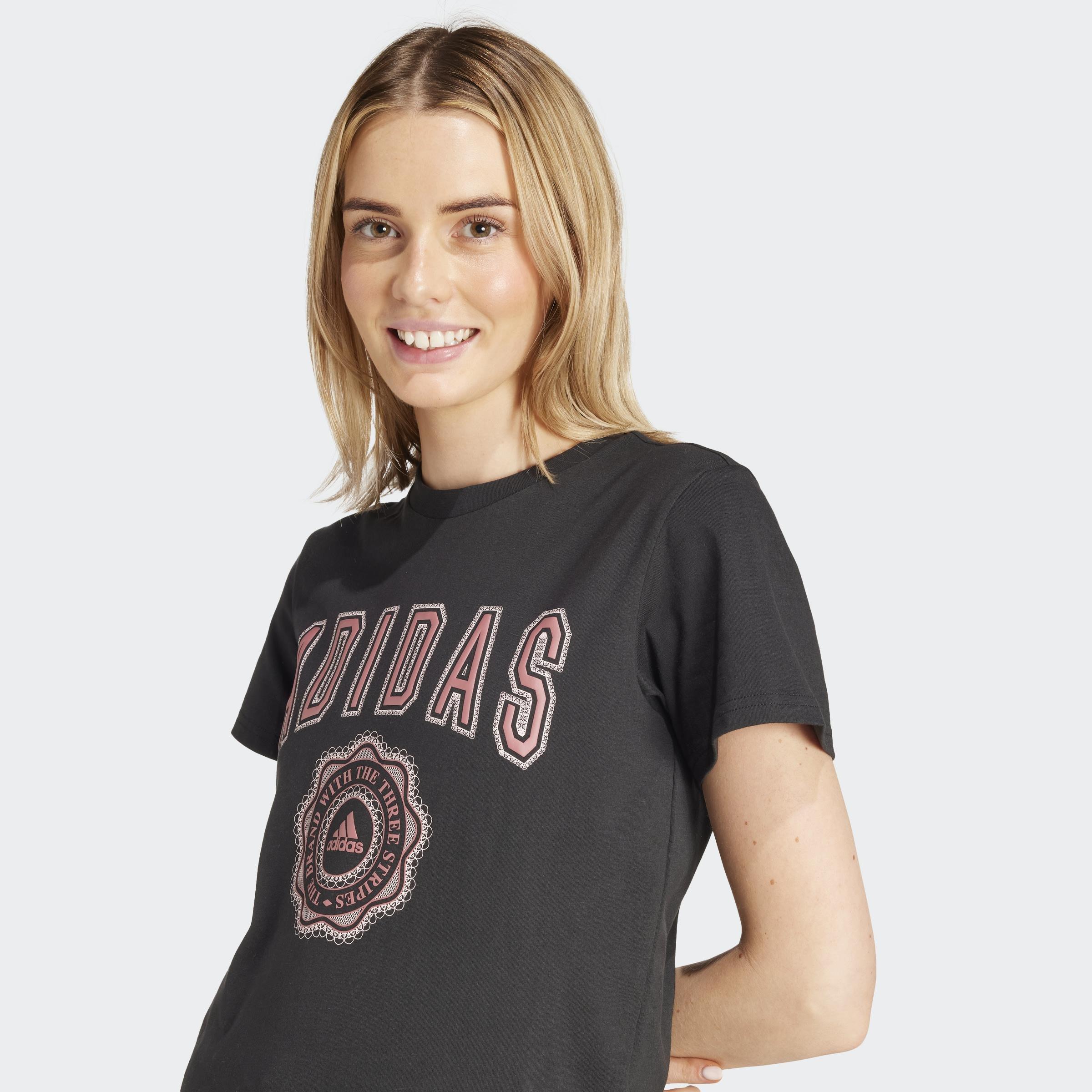 Collegiate Graphic T-Shirt, Black, A901_ONE, large image number 4