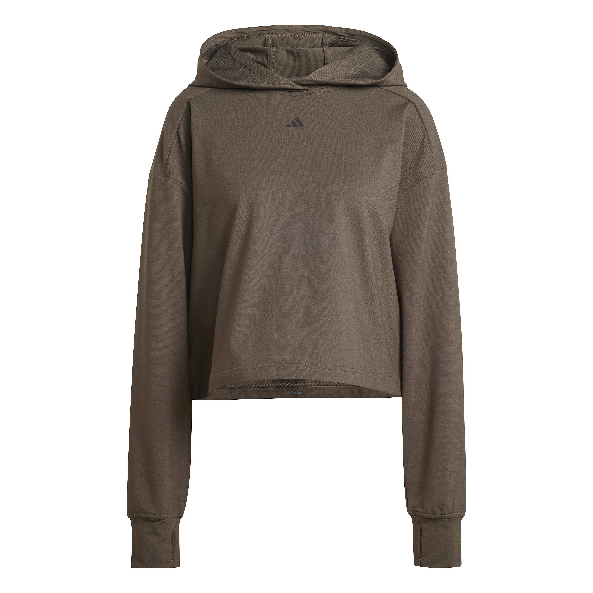 Power Loose Fit Back-Ventilation Hoodie, Green, A901_ONE, large image number 0