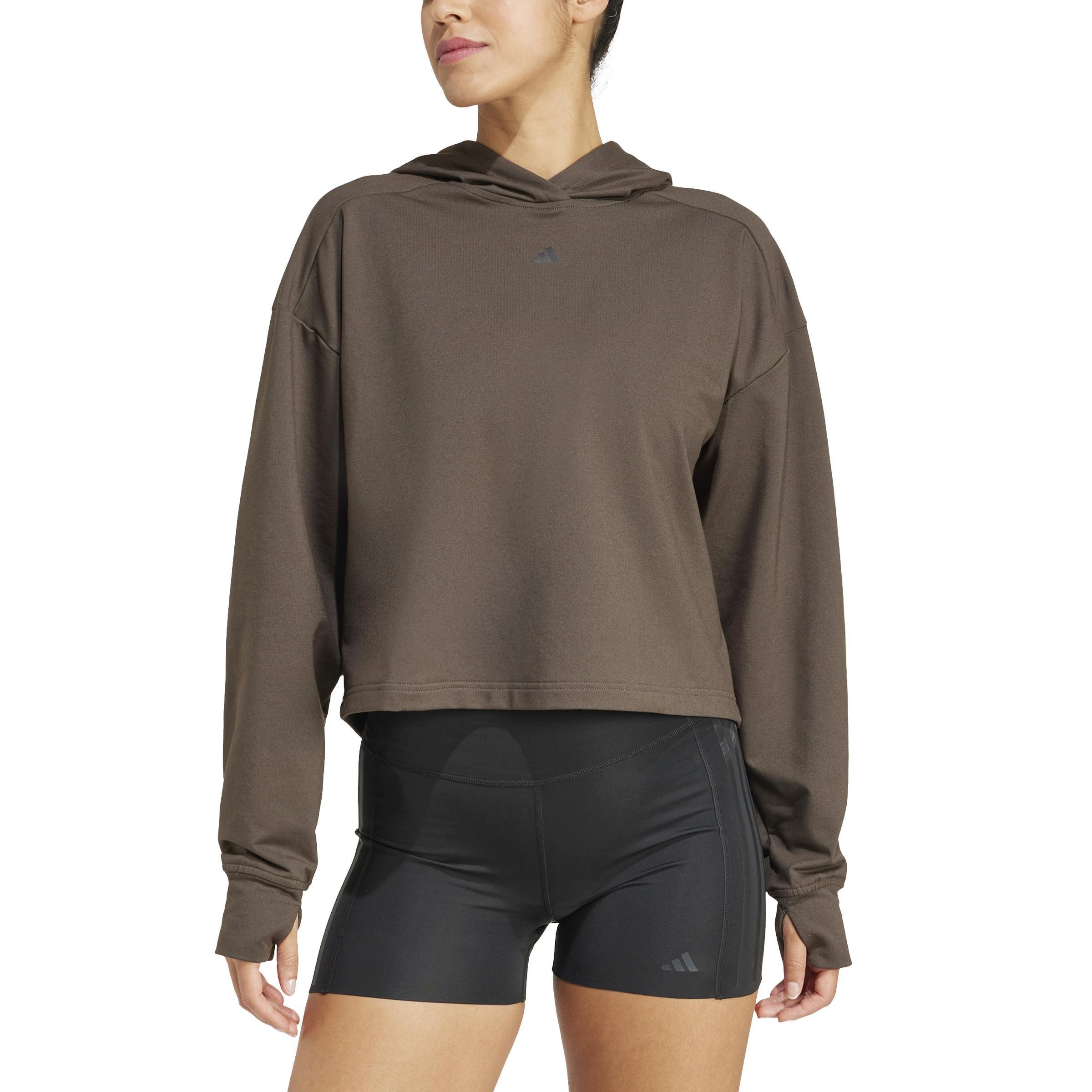 Power Loose Fit Back-Ventilation Hoodie, Green, A901_ONE, large image number 2