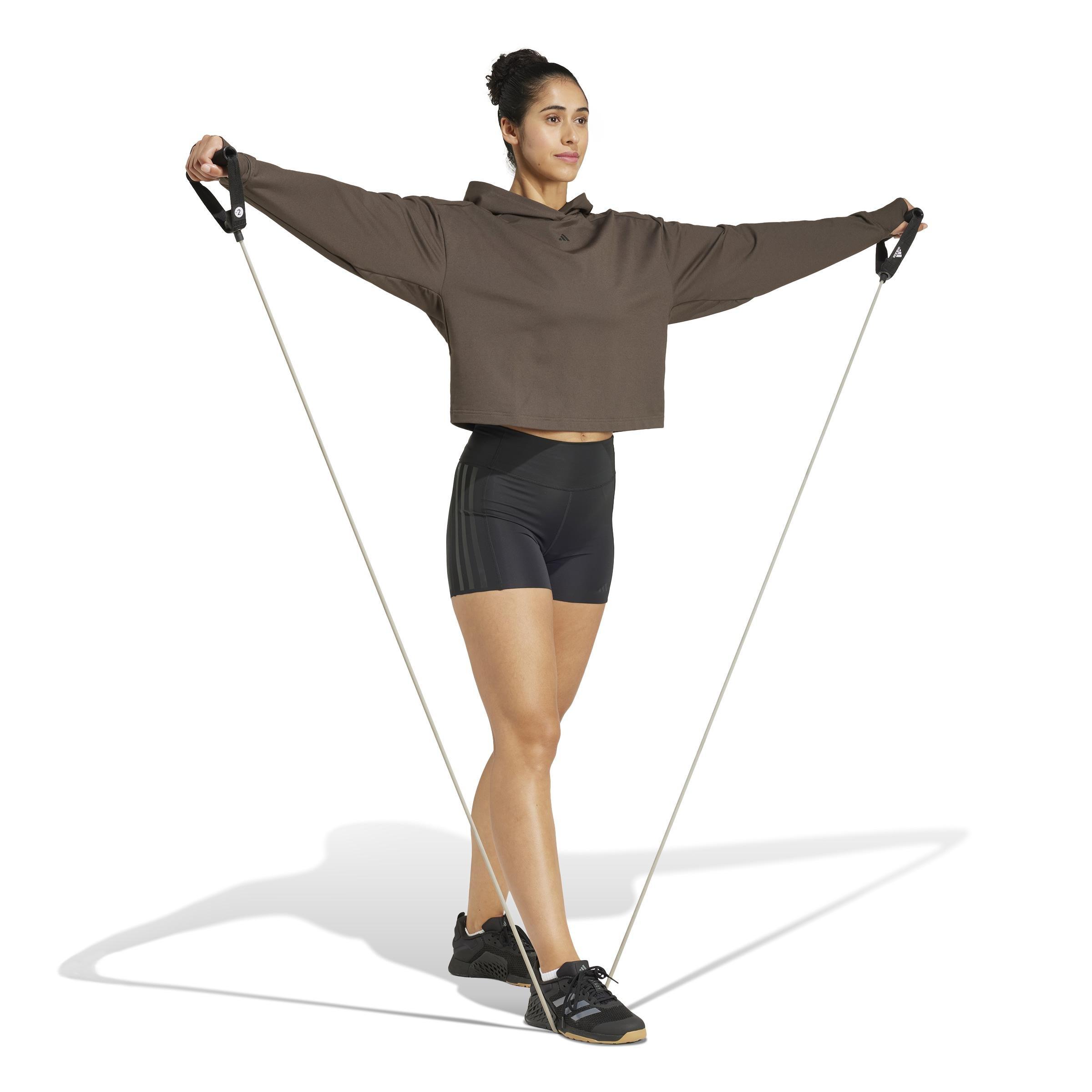 Power Loose Fit Back-Ventilation Hoodie, Green, A901_ONE, large image number 7