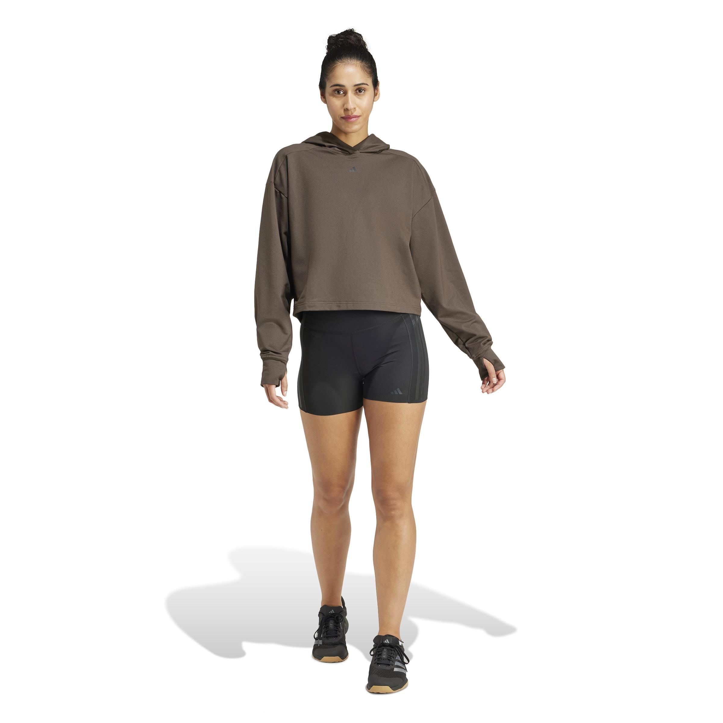 Power Loose Fit Back-Ventilation Hoodie, Green, A901_ONE, large image number 8