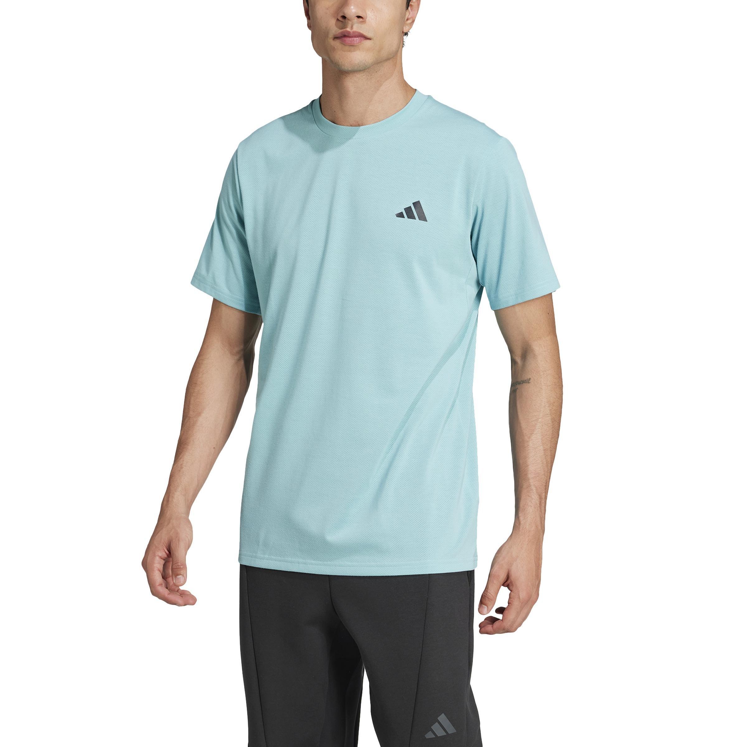 Train Essentials Comfort Training T-Shirt, Turquoise, A901_ONE, large image number 2