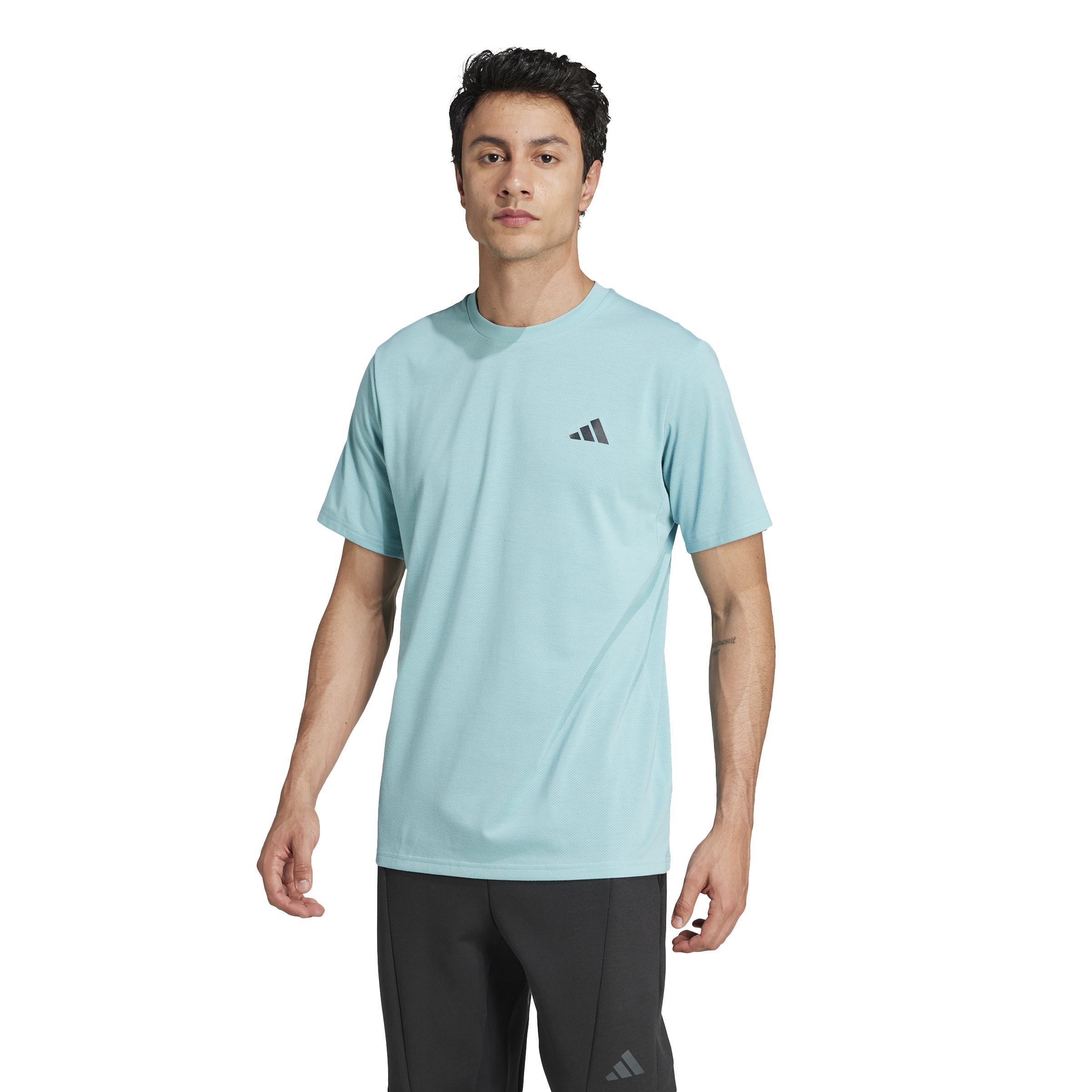 Train Essentials Comfort Training T-Shirt, Turquoise, A901_ONE, large image number 7