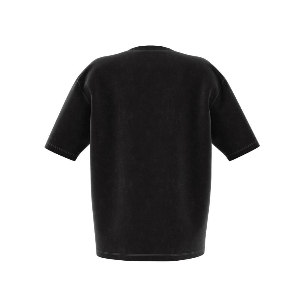Washed-Out Boyfriend-Fit T-Shirt, Black, A901_ONE, large image number 8