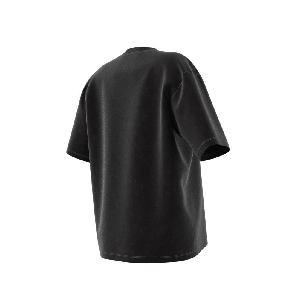 Washed-Out Boyfriend-Fit T-Shirt, Black, A901_ONE, large image number 10