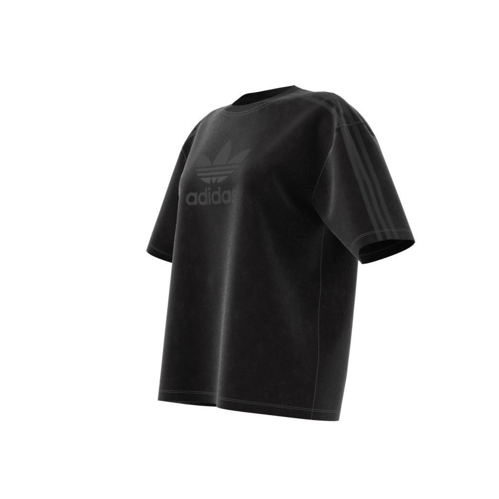 Washed-Out Boyfriend-Fit T-Shirt, Black, A901_ONE, large image number 11