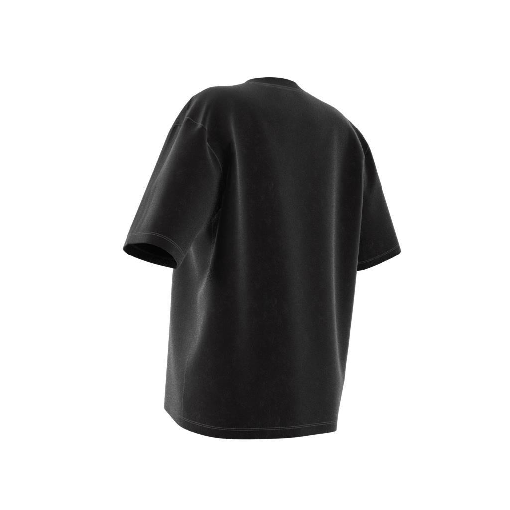 Washed-Out Boyfriend-Fit T-Shirt, Black, A901_ONE, large image number 12