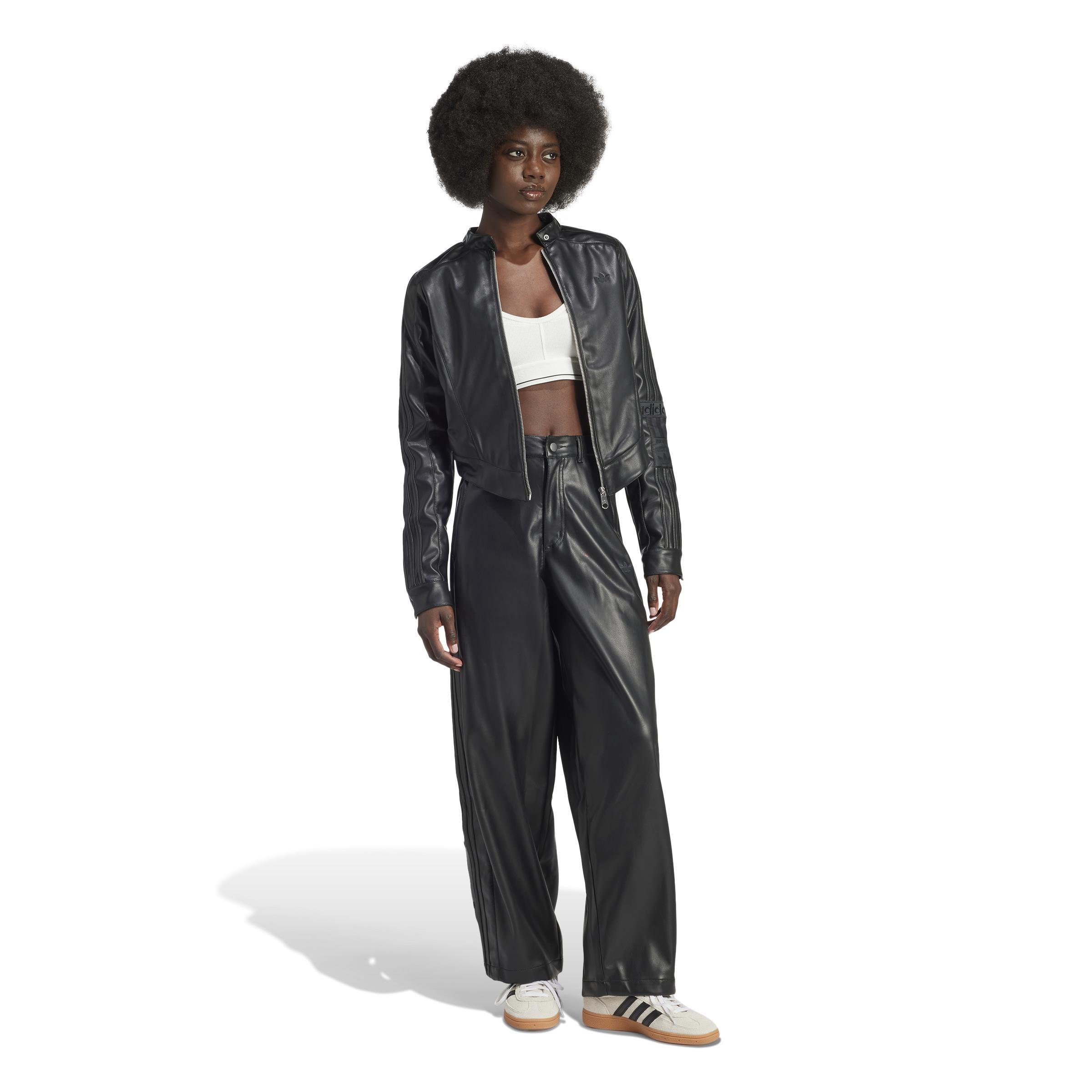 Premium Pleather Adibreak Track Top, Multicolour, A901_ONE, large image number 7