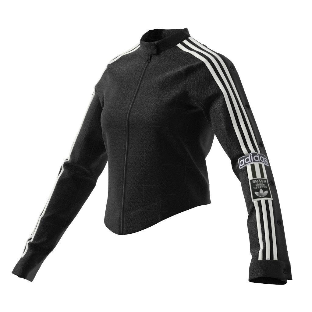 Premium Pleather Adibreak Track Top, Multicolour, A901_ONE, large image number 11