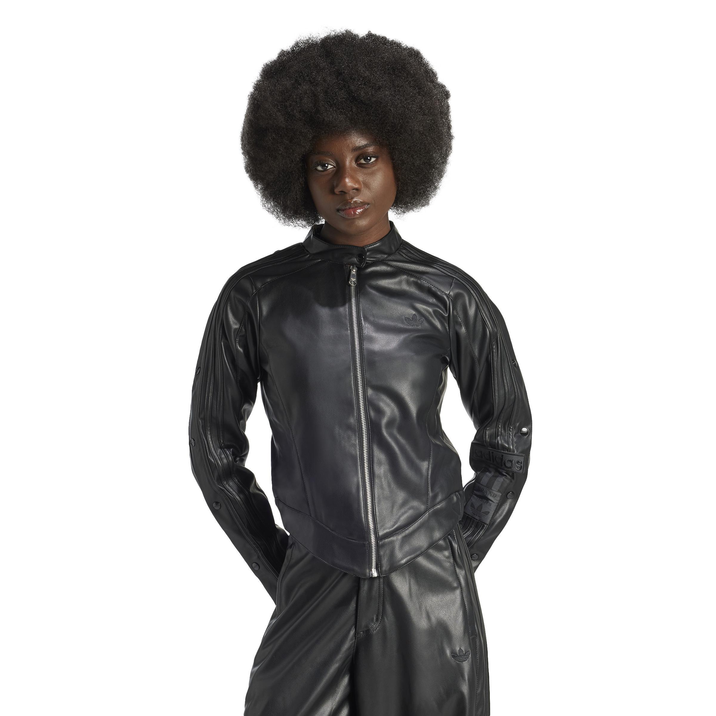 Premium Pleather Adibreak Track Top, Multicolour, A901_ONE, large image number 13